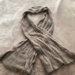 Beautiful taupe scarf